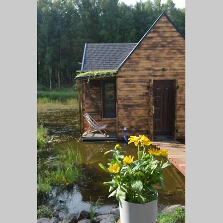 Heather Hut, Off-Grid Cottage On A Pond+2 Ha Darzkowo 外观 照片